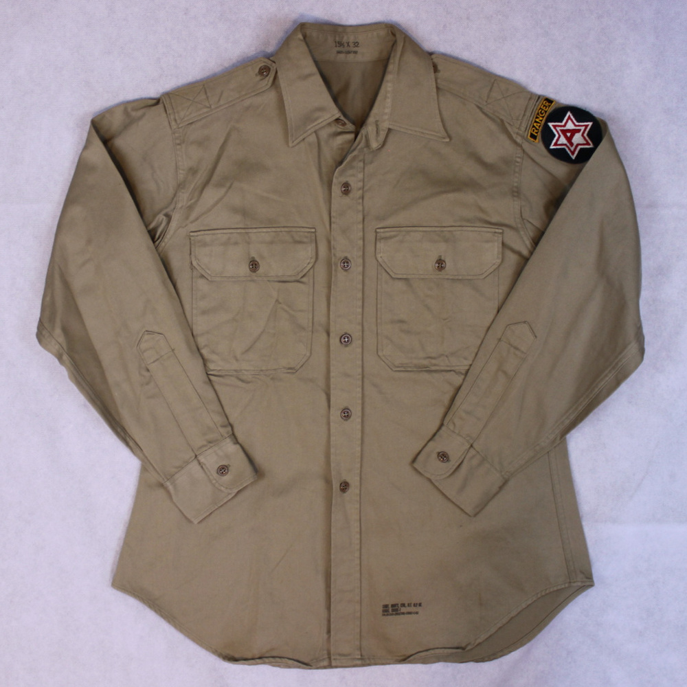 Vintage Army Ranger Khaki Shirt